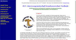 Desktop Screenshot of ign-hanstedt.de
