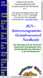 Mobile Screenshot of ign-hanstedt.de
