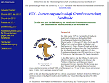 Tablet Screenshot of ign-hanstedt.de